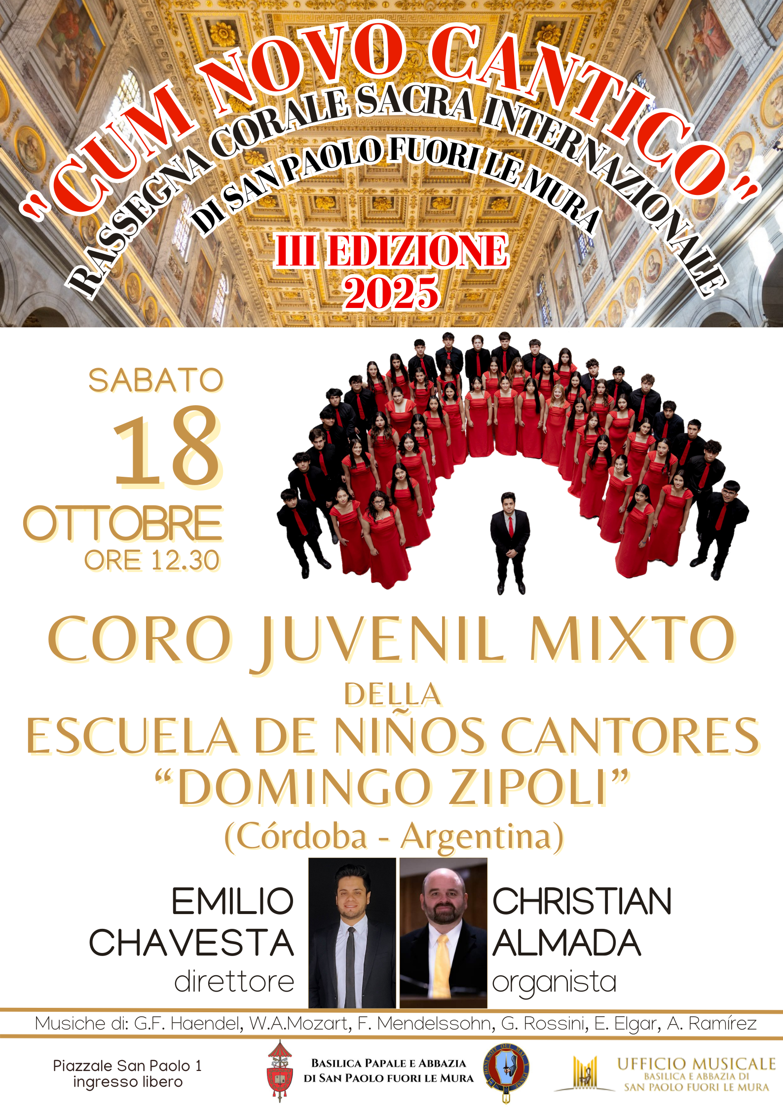 Concerto Coro e Organo: Basilica di San Paolo flm